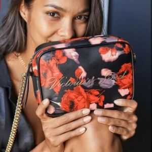 FREE W/PURCHASE VICTORIA'S SECRET BOLD FLORAL Bag